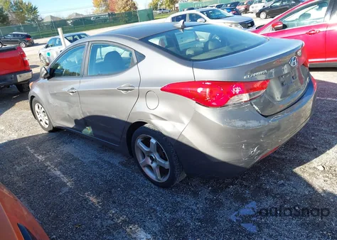 2011 Hyundai Elantra Limited from USA, damaged, VIN 5NPDH4AE1BH075677